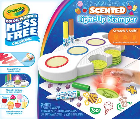 Make Learning Fun with the Crayola Color Wonder Magic Light Up Stamper